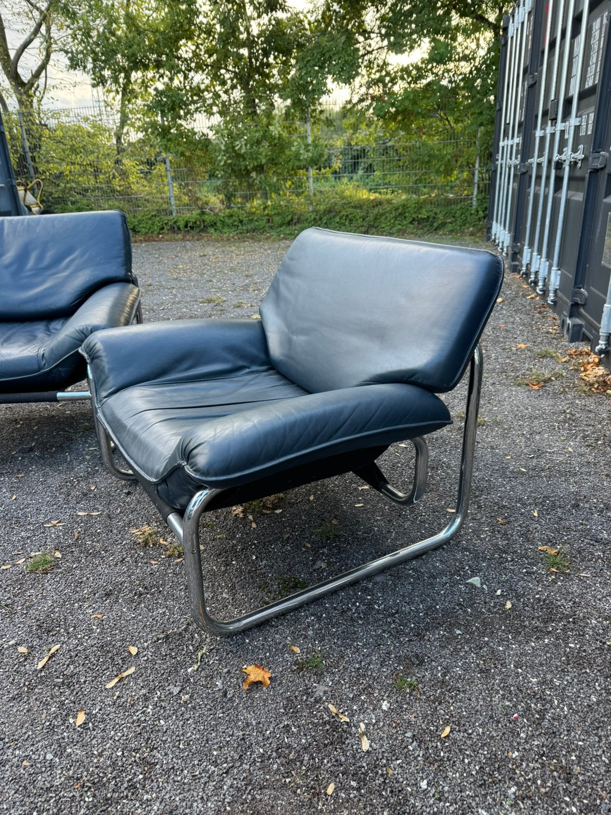 Bauhaus fauteuil Johan Bertil Häggström voor ikea design, Ophalen, Gebruikt, 75 tot 100 cm, 100 tot 125 cm