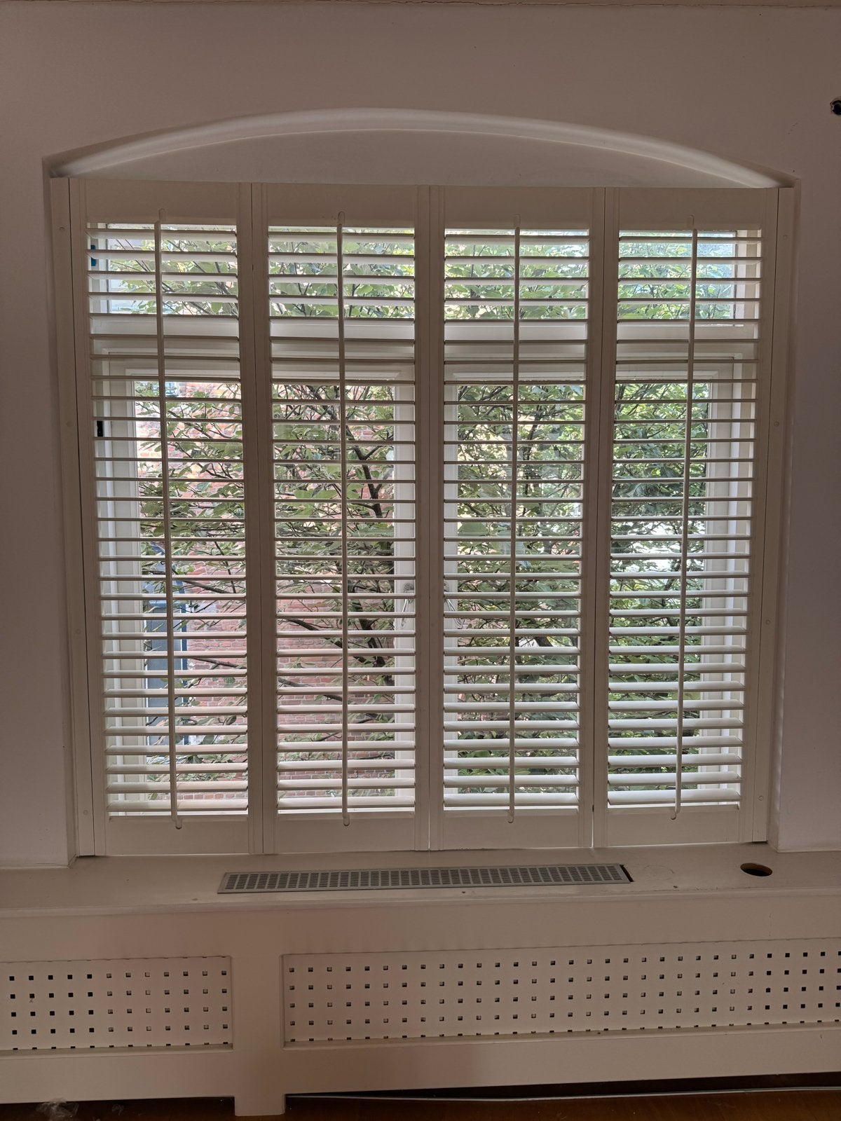 Op maat gemaakte witte shutters - Diverse afmetingen, Gebruikt, Overige typen, 150 tot 225 cm, Hout