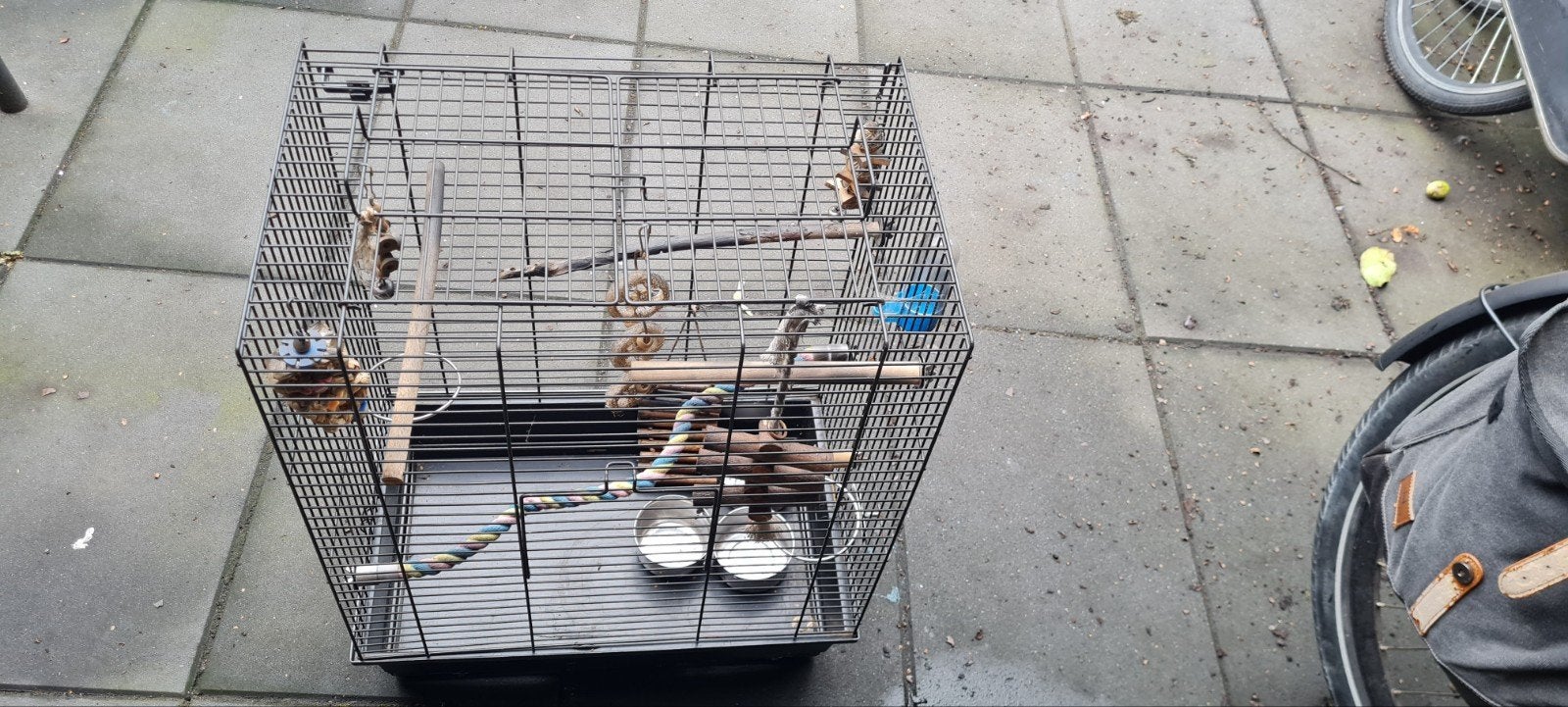 vogelkooi, Ophalen, Zo goed als nieuw, Metaal, Vogelkooi