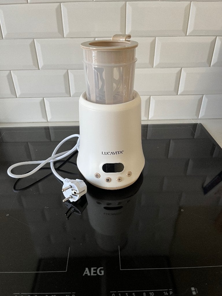 Lucavita flessenwarmer (ongebruikt), Ophalen of Verzenden, Nieuw, Flessen- of potjesverwarmer