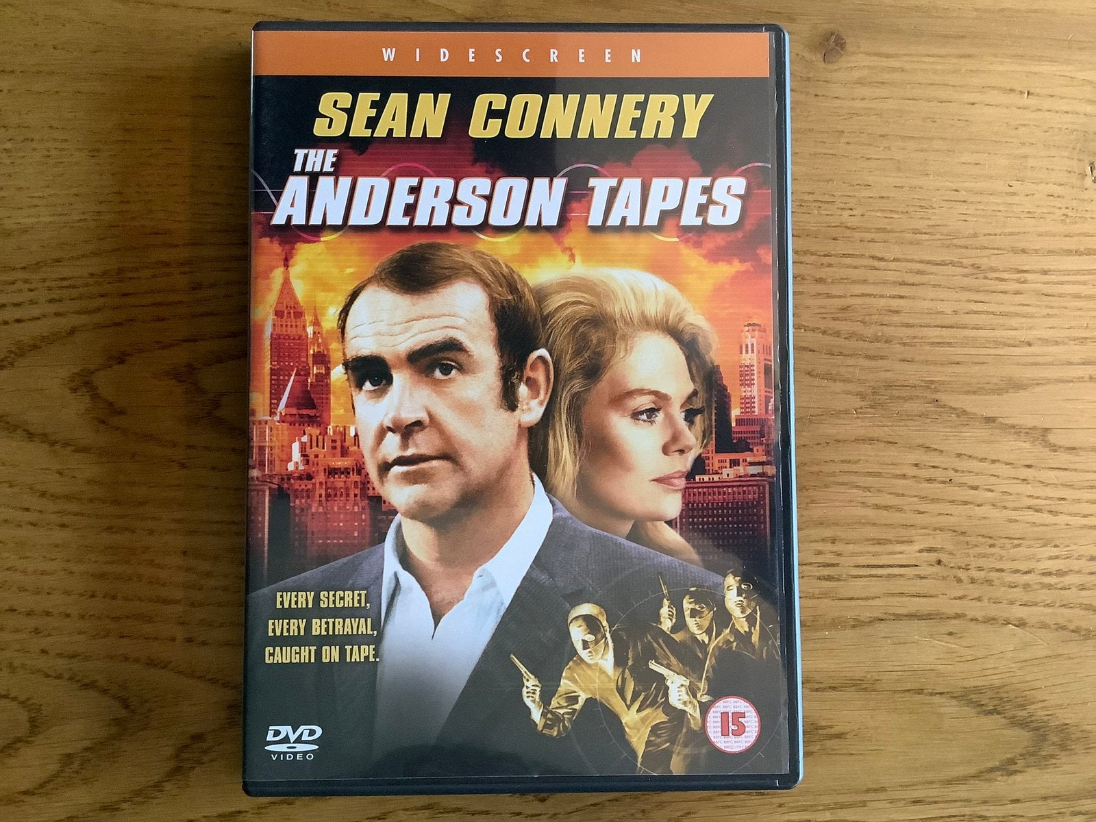 5). The Anderson Tapes regie Sidney Lumet, Sean Connery., Vanaf 16 jaar, Ophalen of Verzenden, Zo goed als nieuw