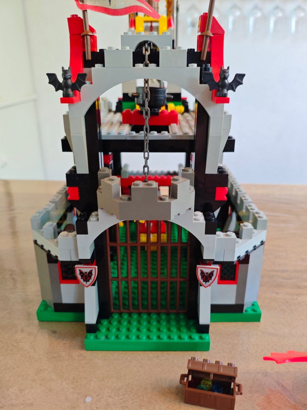 Lego 6097 Night Lord's Castle, compleet met instructies, Lego, Ophalen of Verzenden, Zo goed als nieuw, Castle