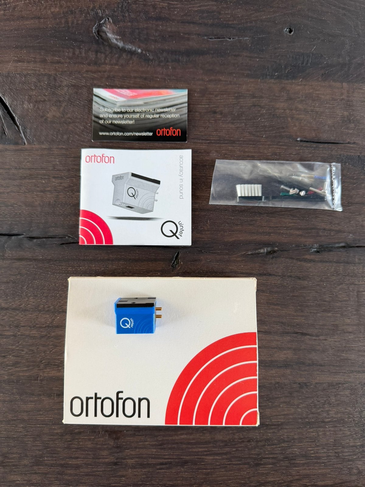 Ortofon Quintet Blue MC Element, Ophalen, Zo goed als nieuw, Platenspeler-onderdeel, Overige merken