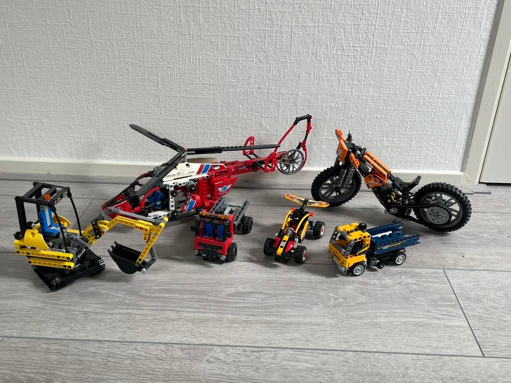 Veel Lego Technic, Gebruikt, Lego, Ophalen of Verzenden, Technic