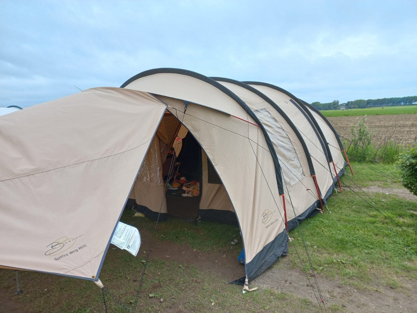 Bardani Spitfire 400 XL RSTC - 5 persoons tent, Caravans en Kamperen, Tenten, tot en met 5, Zo goed als nieuw, Ophalen