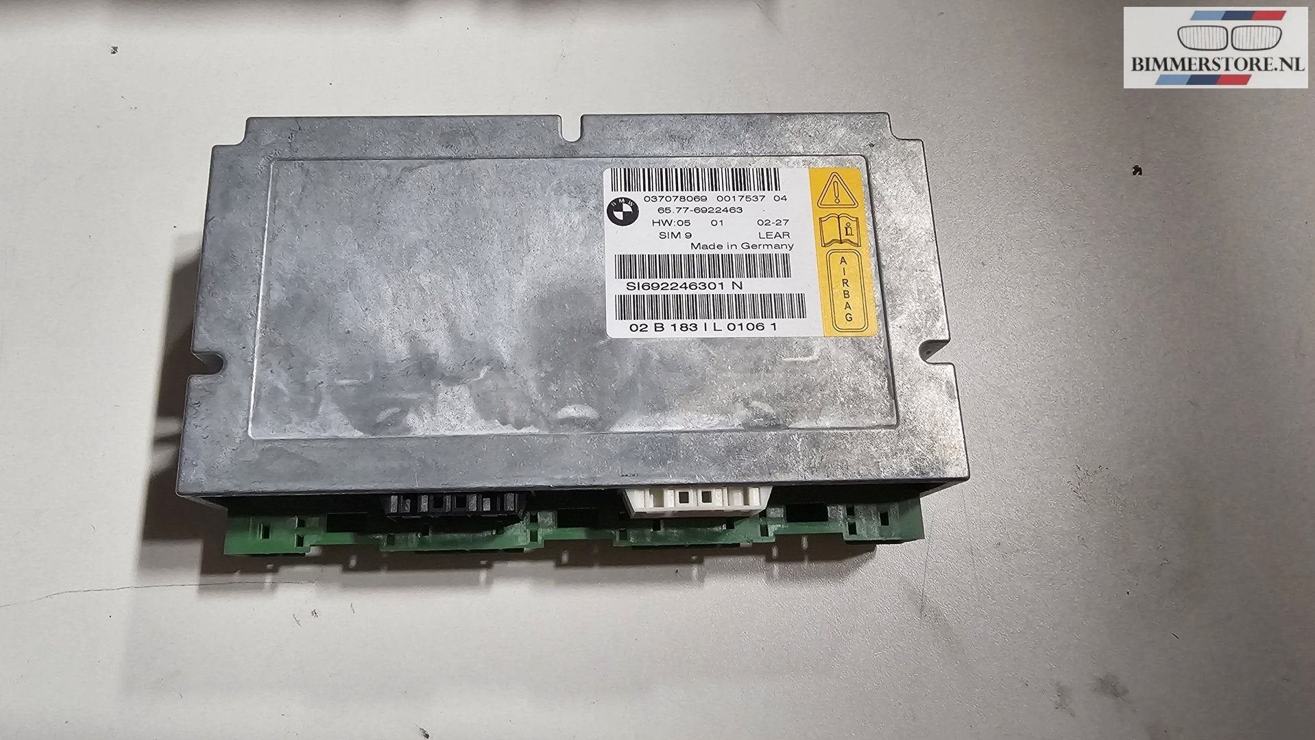 Airbag module nieuw BMW 7 serie E65 E66 65776922463 6922463, Gebruikt, -, -, Ophalen of Verzenden