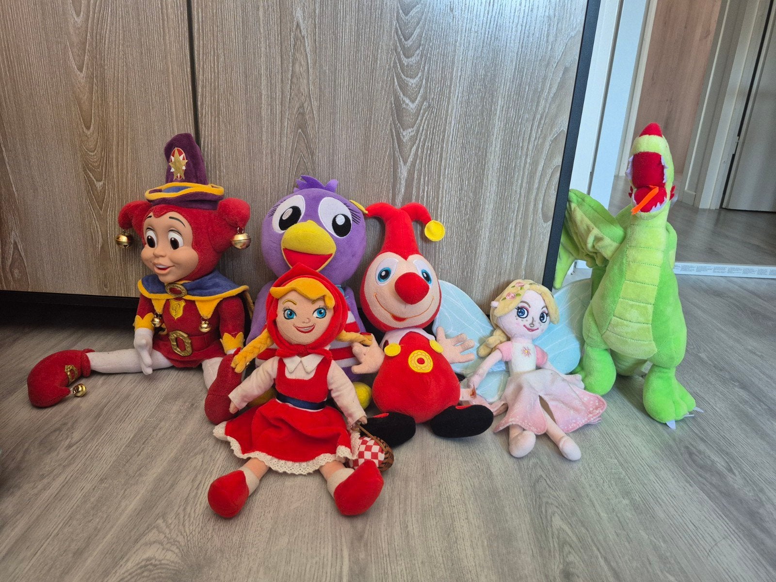 Efteling knuffels (Pardoes niet meer beschikbaar), Ophalen, Zo goed als nieuw, Beeldje of Poppetje