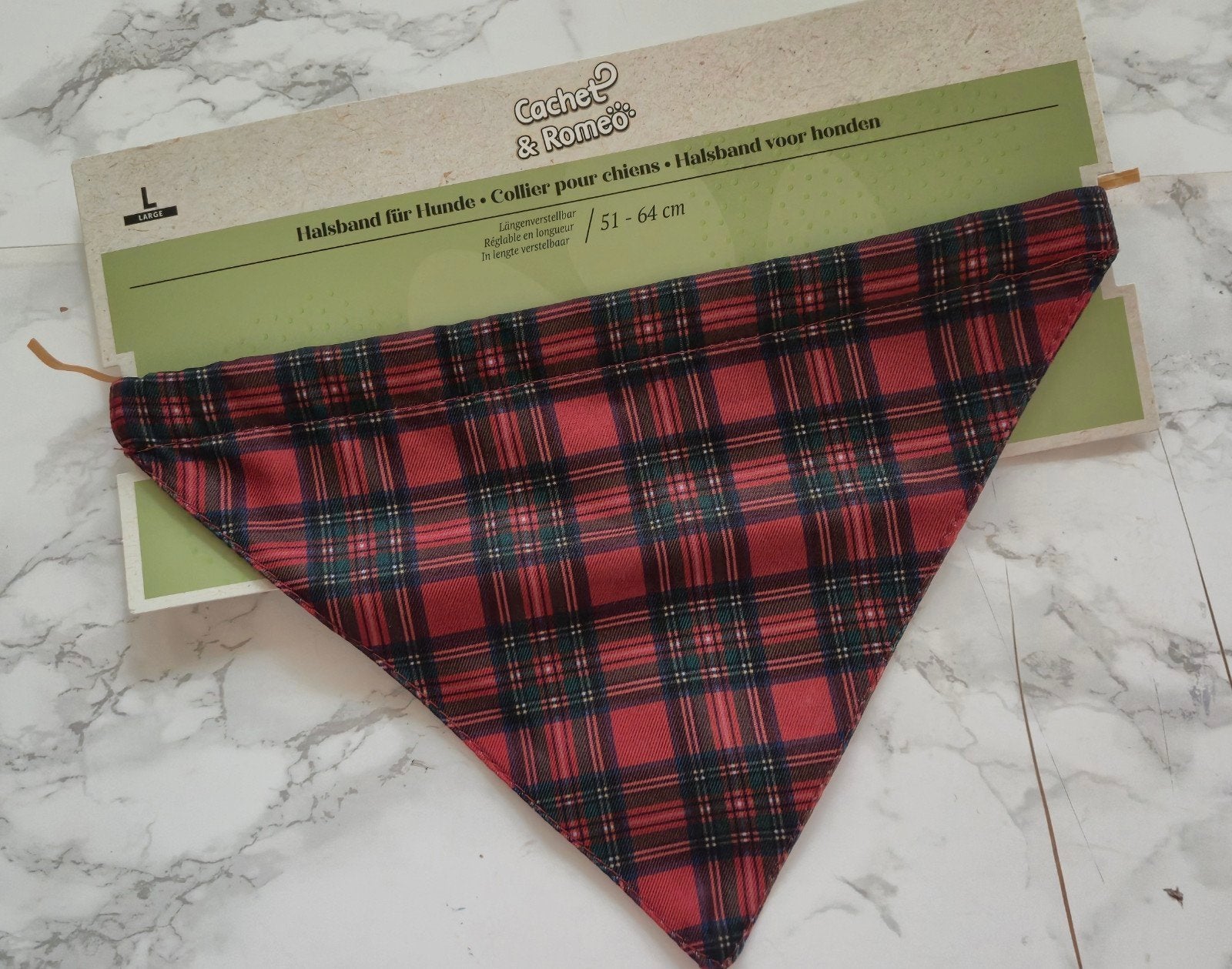 boeren zakdoek riem voor hond, Ophalen of Verzenden
