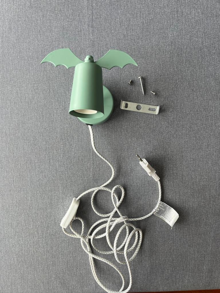 Wandlampje Sostrene Grene mintgroen met schakelaar, Ophalen of Verzenden, Zo goed als nieuw, Metaal