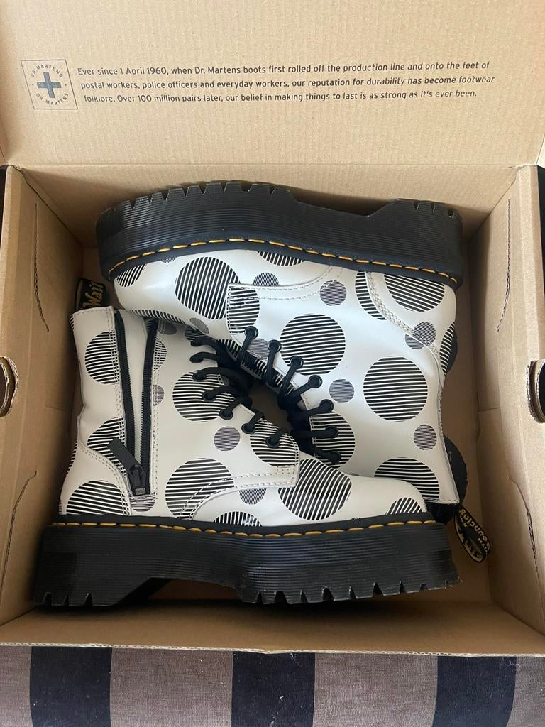 Dr Martens Jadon, Kleding | Heren, Schoenen, Zo goed als nieuw, Boots, Zwart, Ophalen of Verzenden