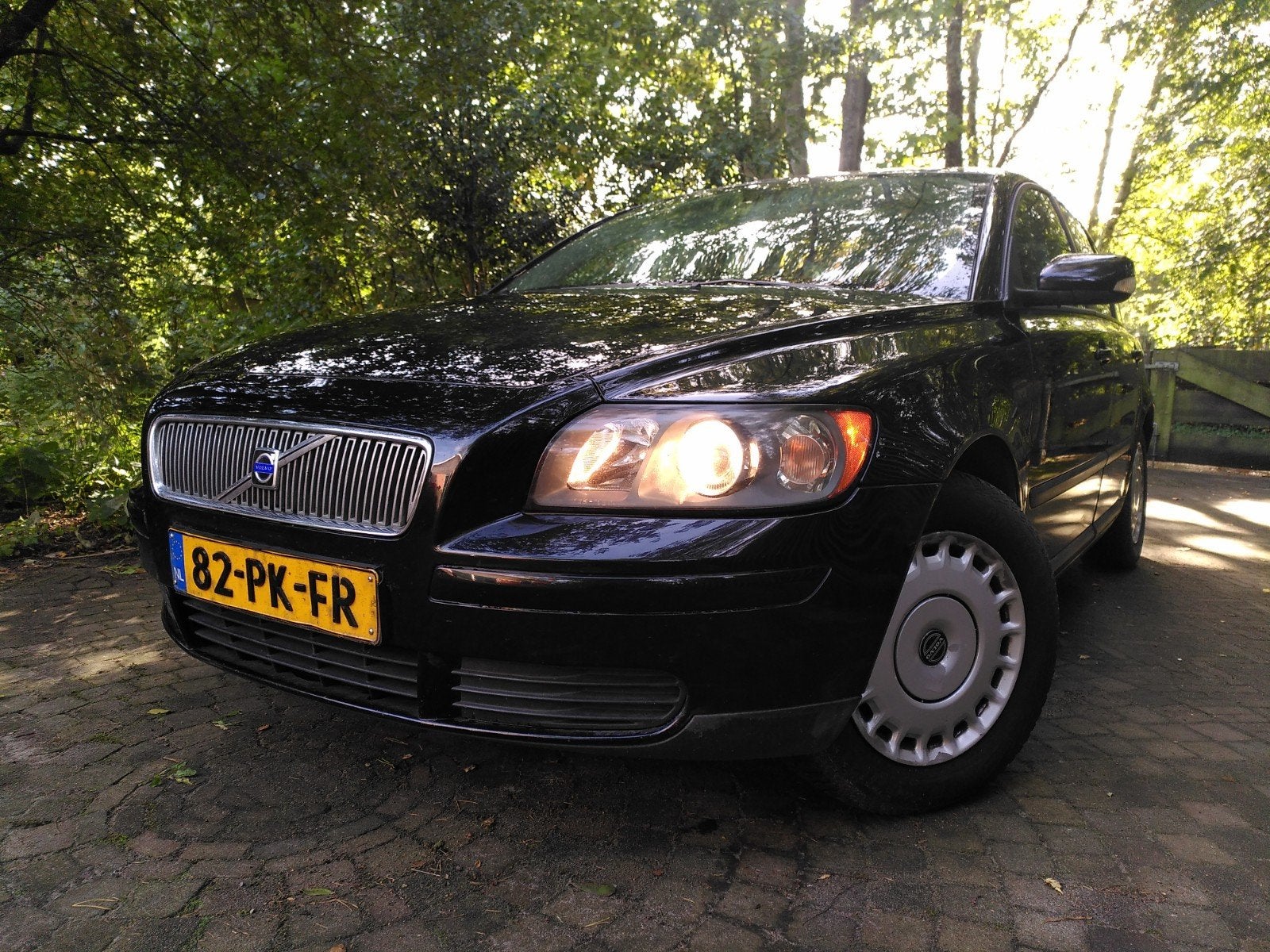 Volvo V50 1.8 youngtimer, 226.050 km, airco, cruise control, Auto's, Voorwielaandrijving, Euro 5, 4 cilinders, Zwart