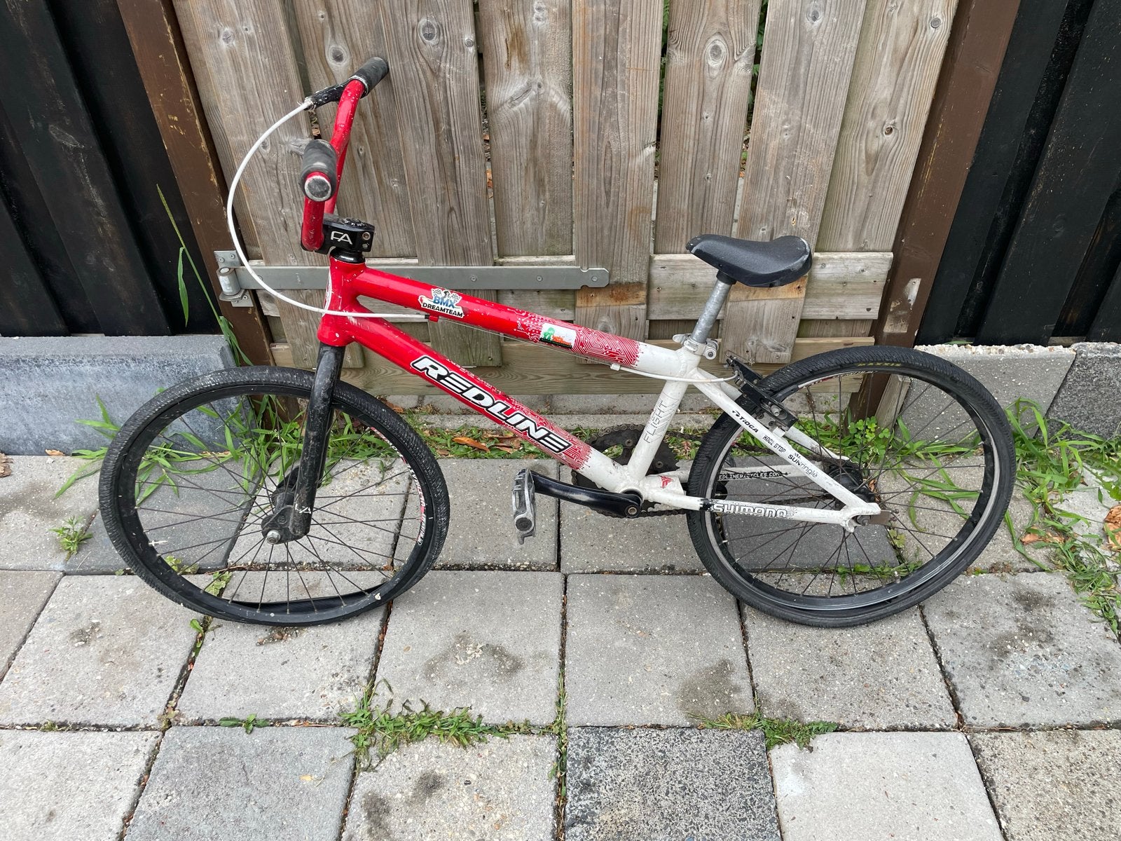 Redline BMX Fiets - Gebruikt maar in goede staat, Fietsen en Brommers, Fietsen | Crossfietsen en BMX, Ophalen, Gebruikt, Staal