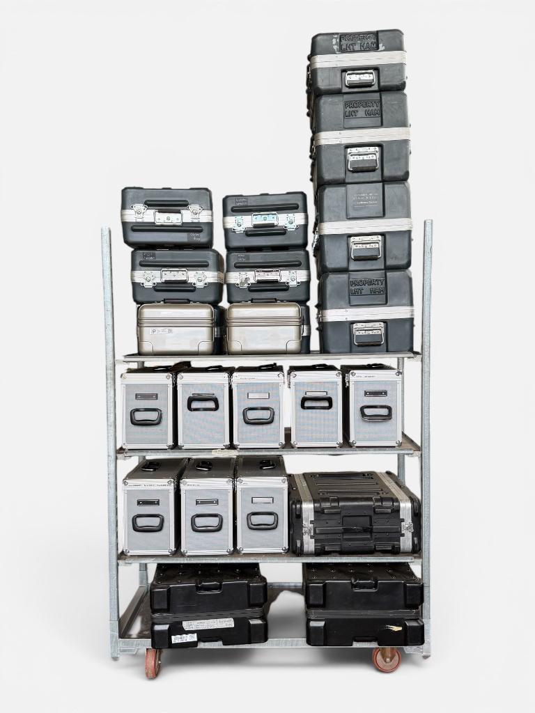 Partij flightcase - transportkoffers, Ophalen, Gebruikt, Overige instrumenten, Flightcase