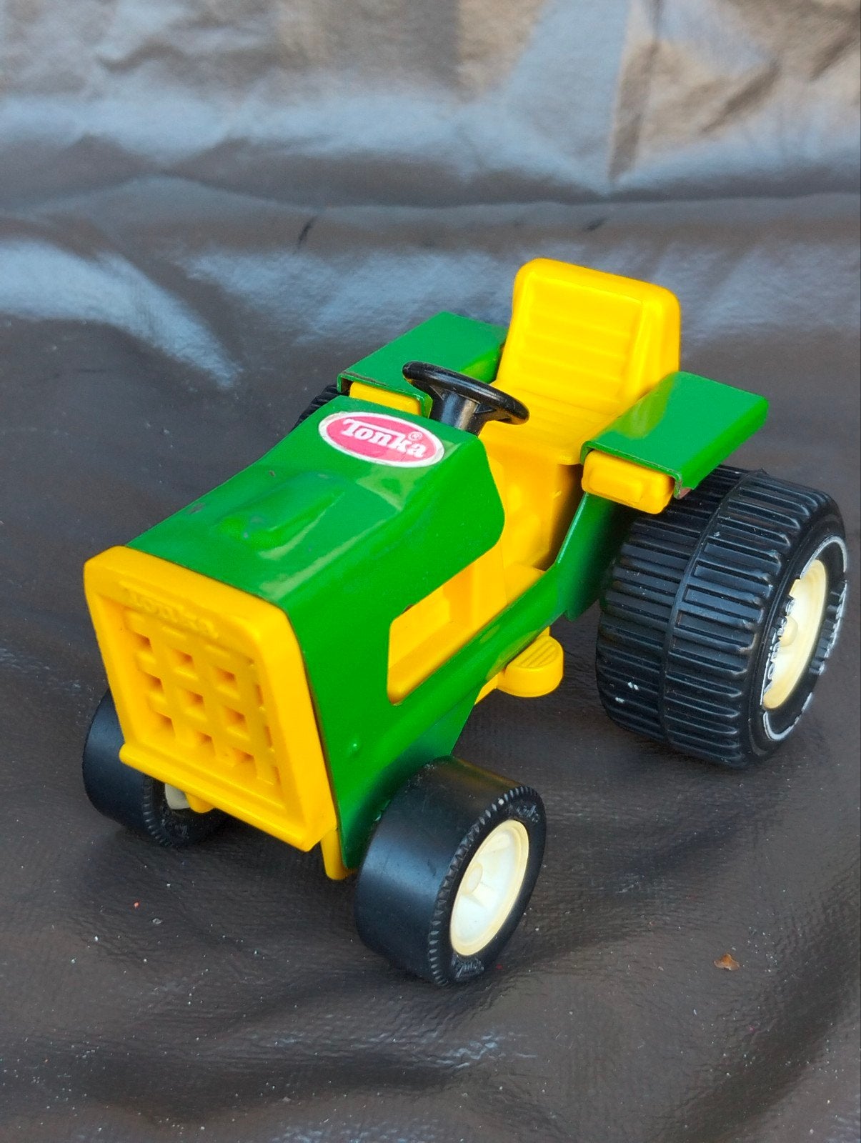 Tonka Tractor Speelgoed - Geel en Groen, Verzenden, Gebruikt