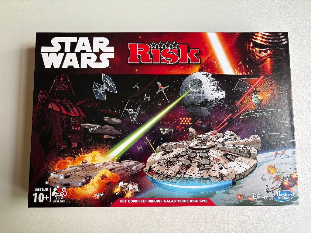 Risk Star Wars bordspel, Een of twee spelers, Ophalen of Verzenden, Nieuw, Hasbro