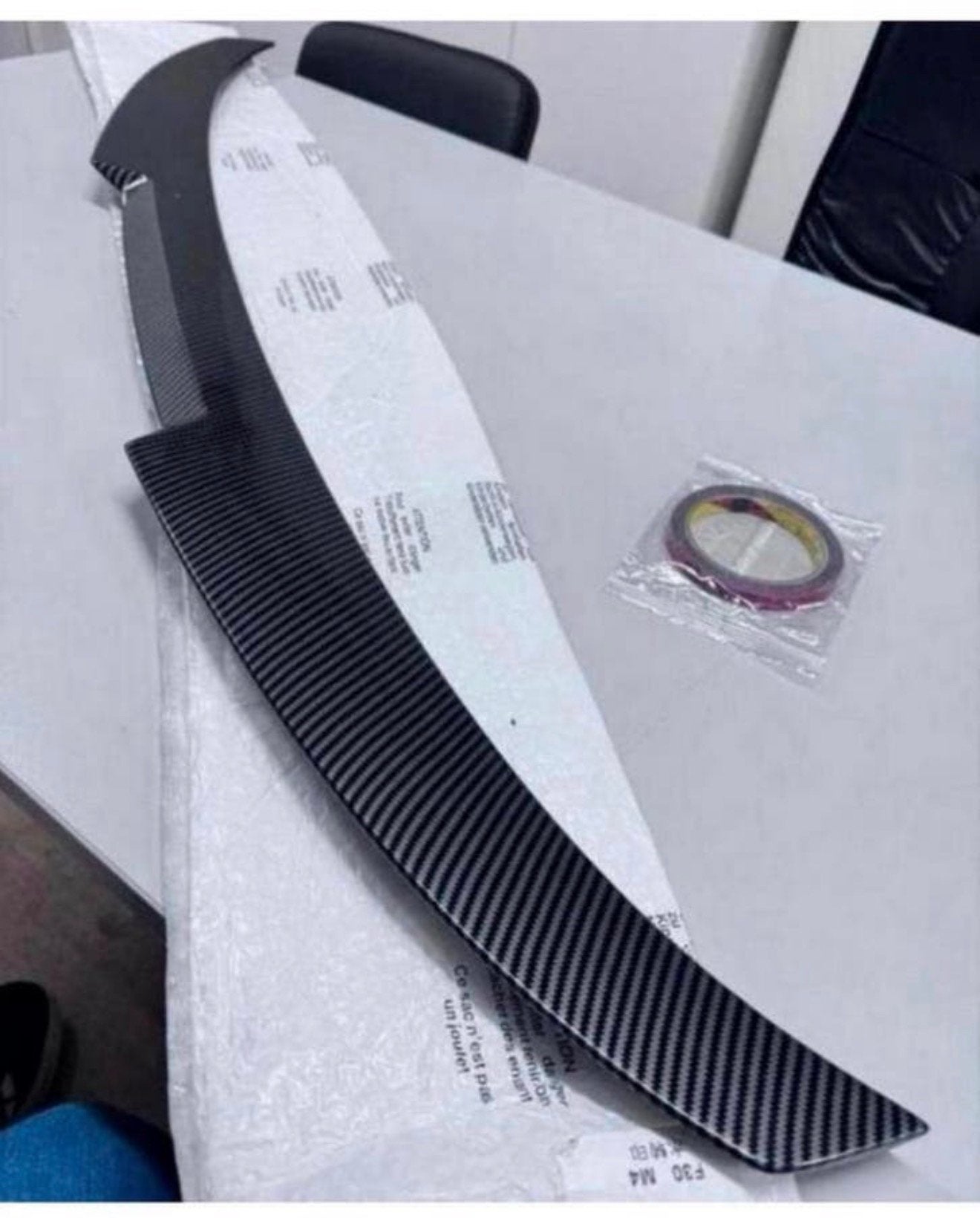 BMW F30 F80 M3 M4 style carbon rear spoiler 2012-2020 NIEUW, Auto diversen, Tuning en Styling, Ophalen of Verzenden, H, H, H