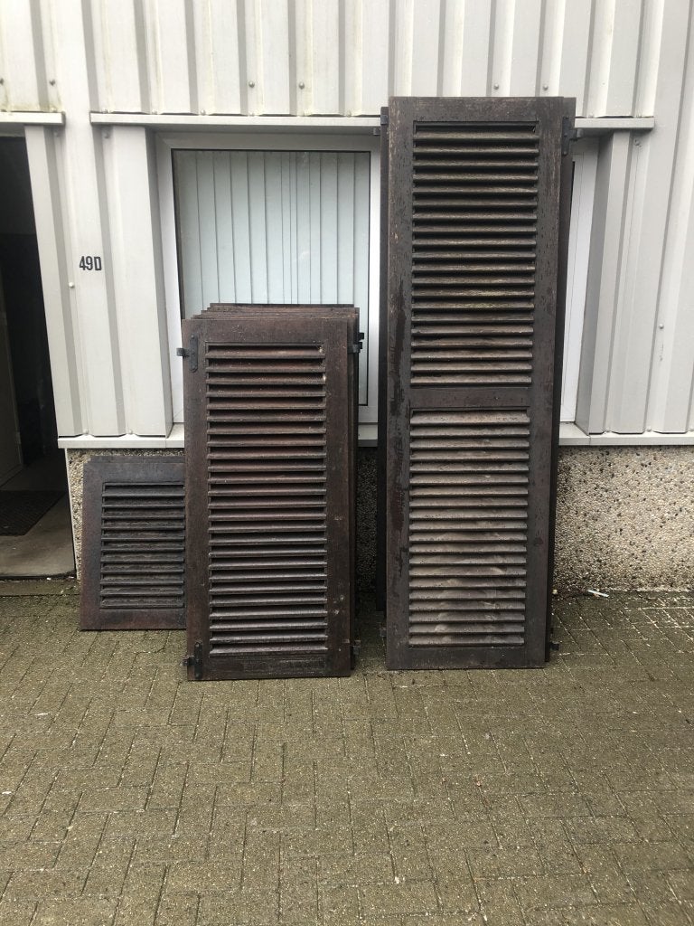 Prachtset meranti raamluiken of louvreluiken, Doe-het-zelf en Verbouw, Deuren en Horren, La belle porte, Jurgen.hoogenboezem@gmail.com