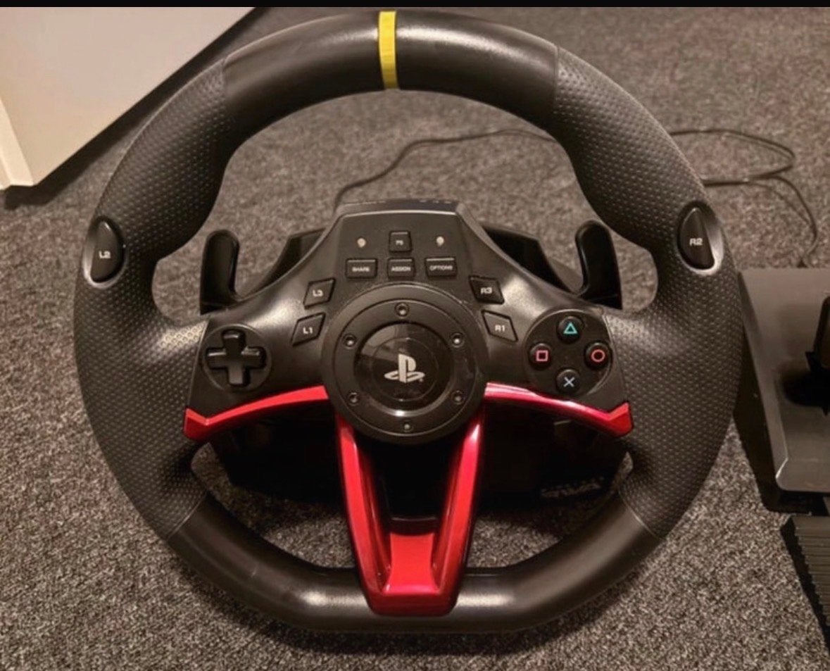 Hori racestuur voor PS en PC, Gebruikt, Ophalen of Verzenden, Stuur of Pedalen, PlayStation 4