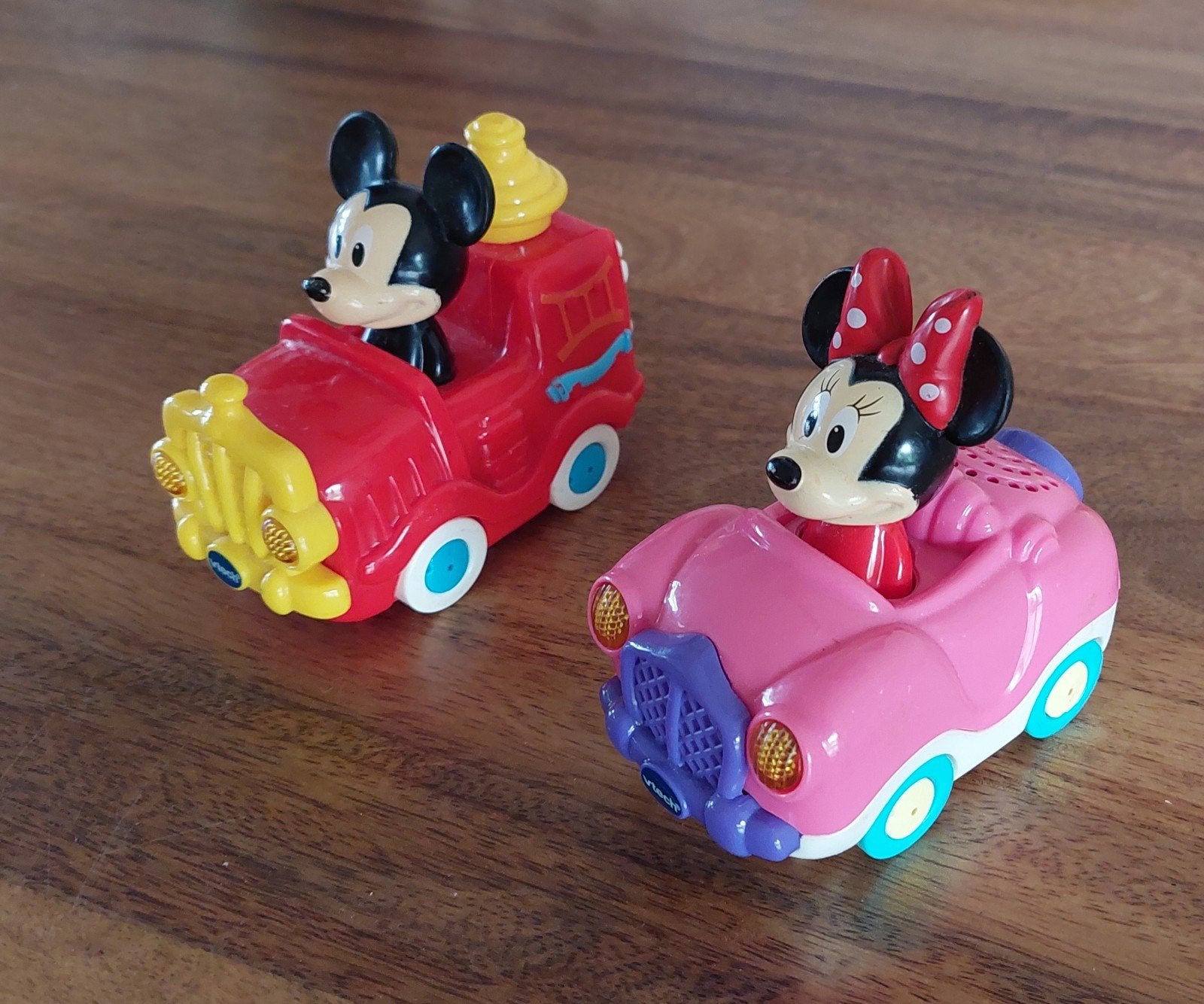 VTech Toet Toet auto's Mickey en Minnie Mouse, Ophalen of Verzenden, Zo goed als nieuw