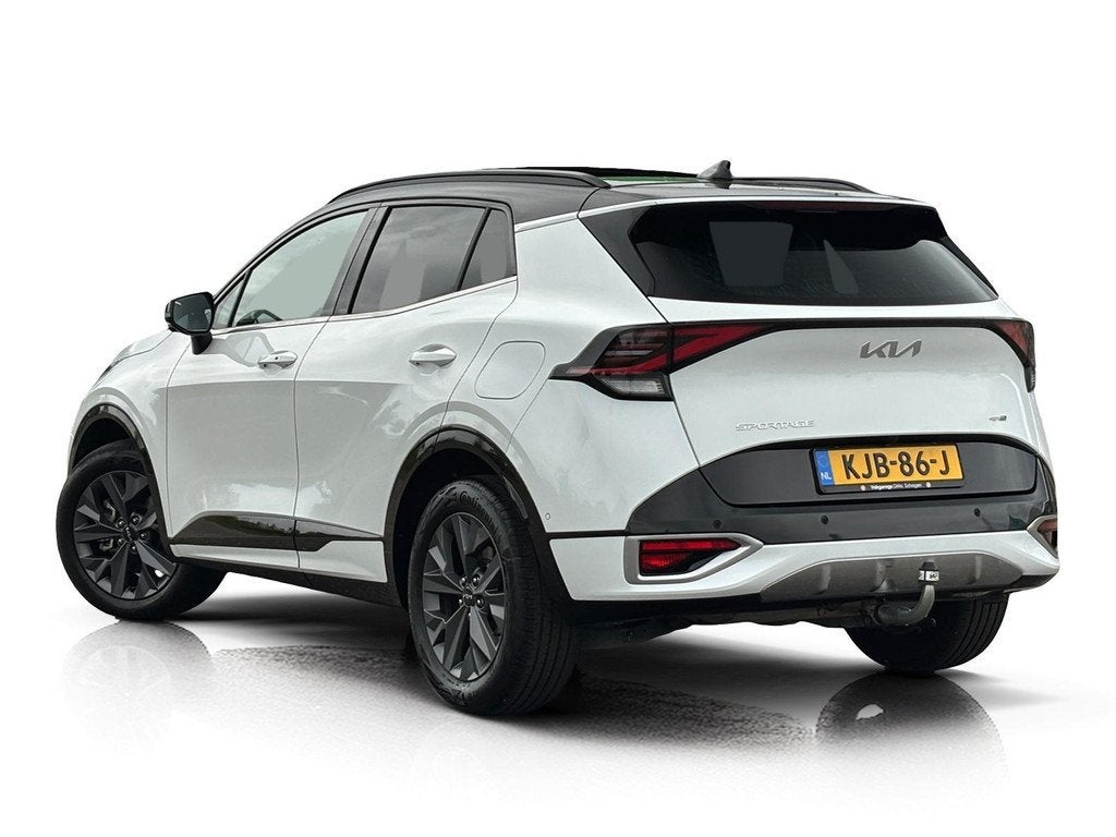 Kia Sportage 1.6 T-GDi Hybrid HEV GT-PlusLine  Pano  H, Auto's, Kia, Stof, Gebruikt, Euro 6, 4 cilinders