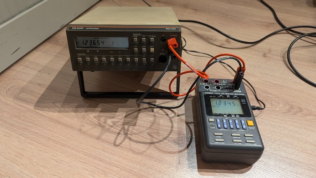 Fluke Philips PM 2525 multimeter optie /71 output, Doe-het-zelf en Verbouw, Meetapparatuur, Gebruikt, Multimeter, Ophalen of Verzenden
