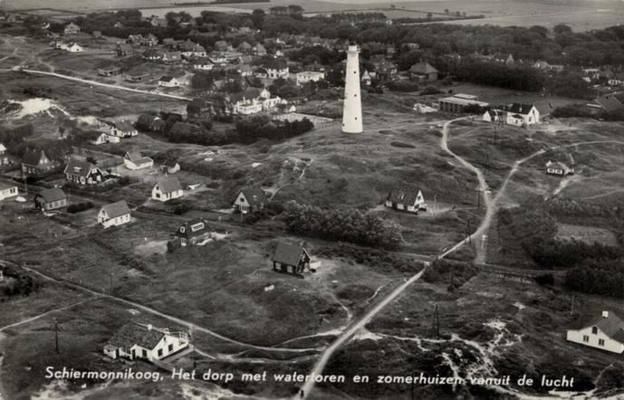 Schiermonnikoog., Verzenden, 1960 tot 1980, Gelopen, Waddeneilanden