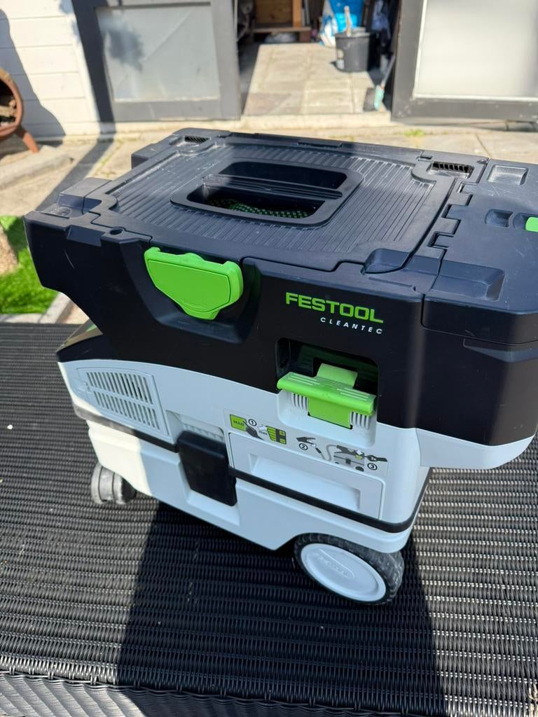 Festool accu stofzuiger 1xgebruikt, Ophalen of Verzenden, Zo goed als nieuw, 1200 watt of meer, Overige typen