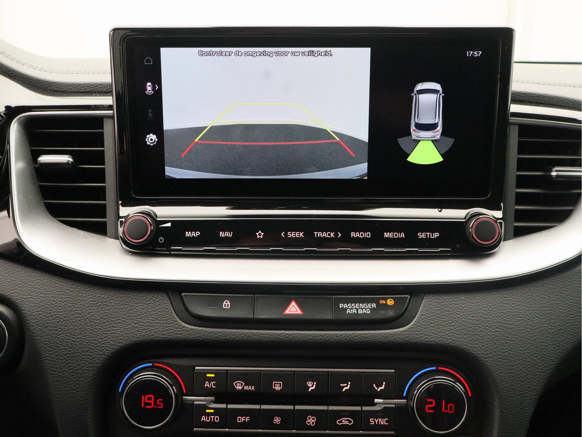 Kia Ceed Sportswagon 1.0 T-GDi DynamicPlusLine/ zeer mooi!, Voorwielaandrijving, Gebruikt, Leder en Stof, Origineel Nederlands