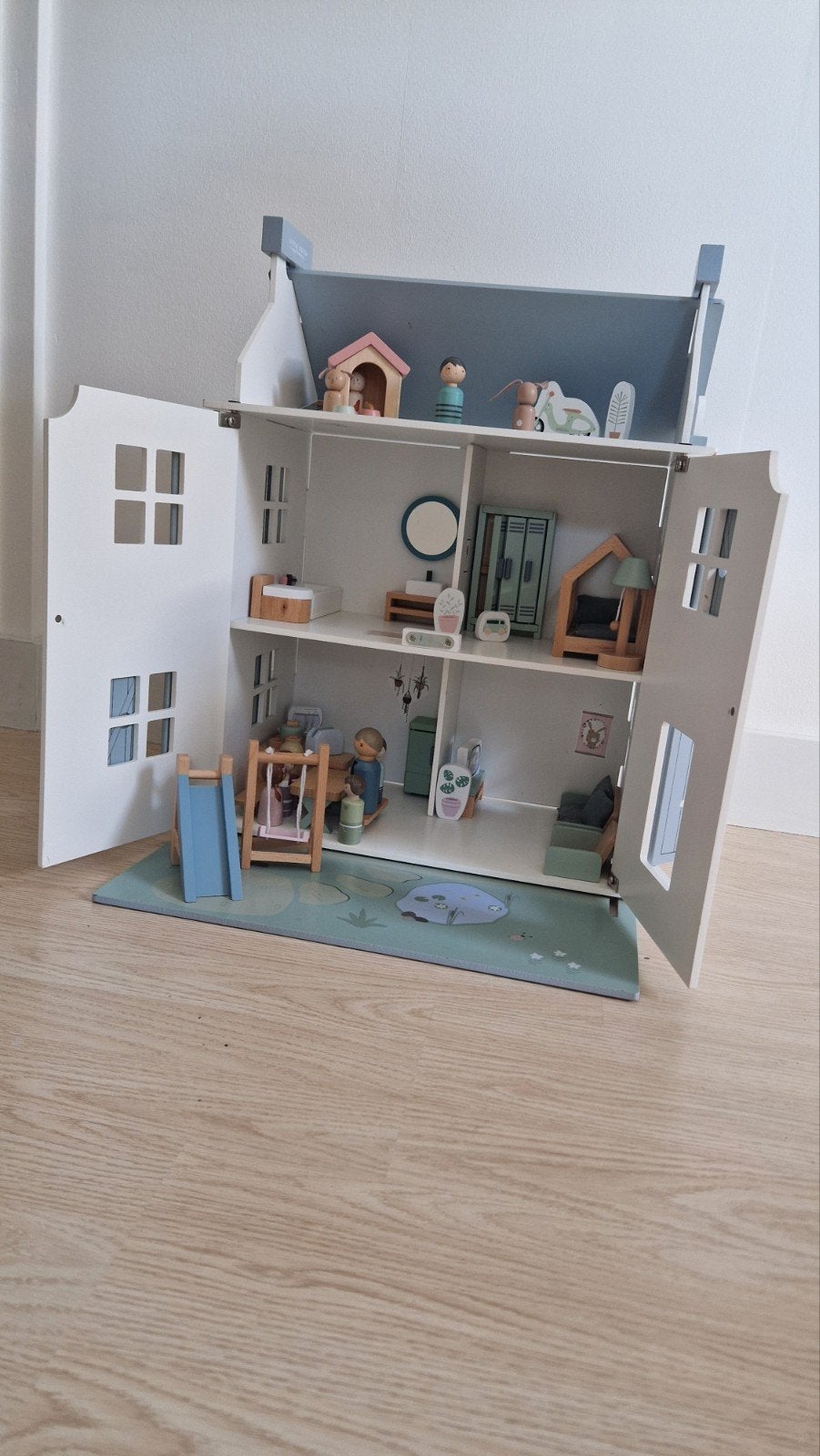 Little Dutch Houten Poppenhuis met Meubels en Accessoires, Ophalen of Verzenden