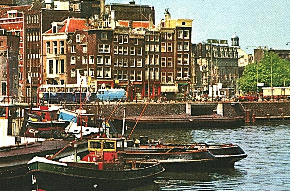 38461 Amsterdam jr 60 70 Prins Hendrikkade _ Onbeschreven, Ophalen of Verzenden, 1960 tot 1980, Ongelopen, Noord-Holland