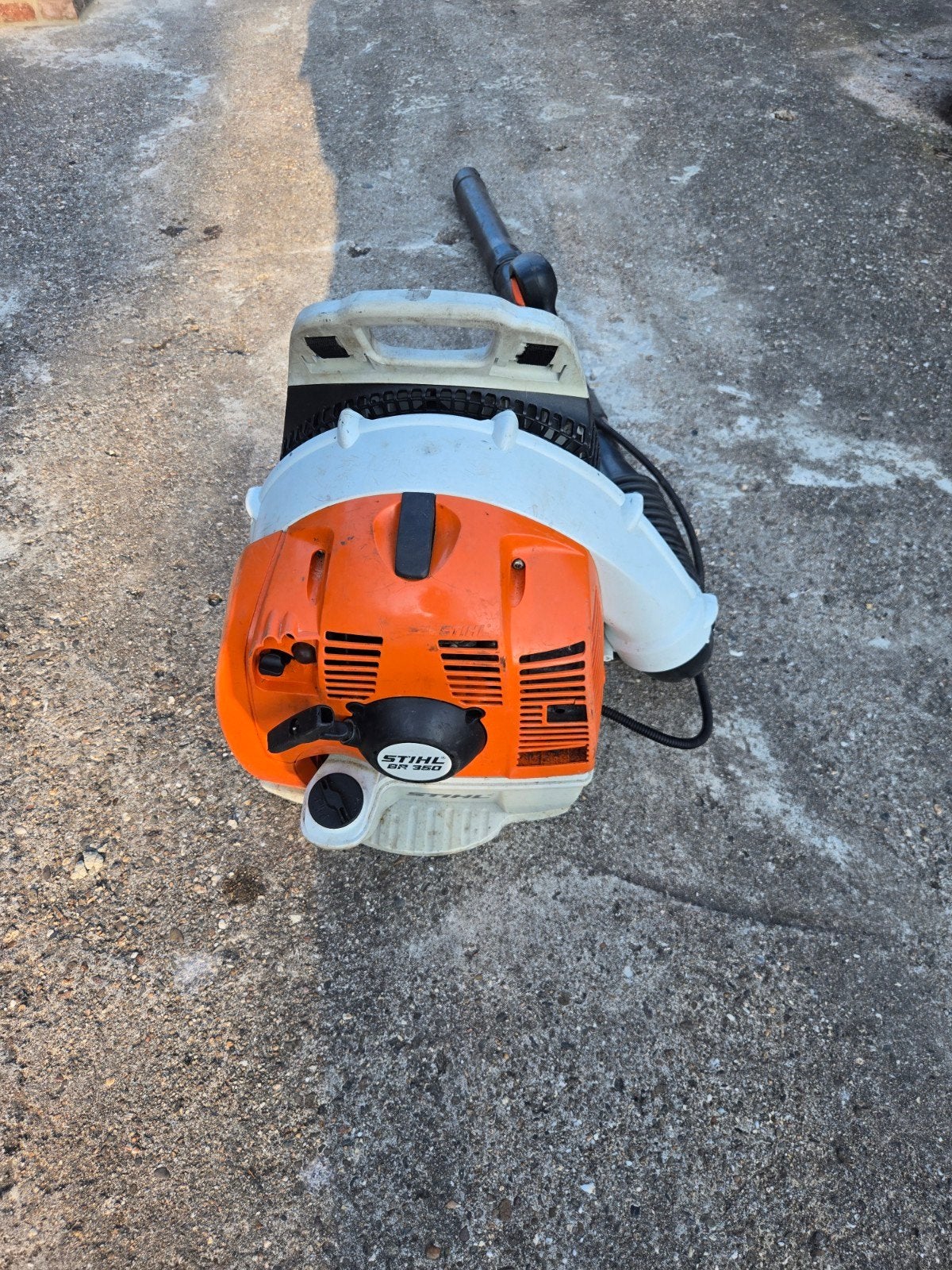 Stihl BR350 bladblazer | Bj. 2020 | BR 350 rugblazer, Tuin en Terras, Info@stihl.nl, Gebruikt, Ophalen of Verzenden, Stihl BR350 blazer ruggedragen