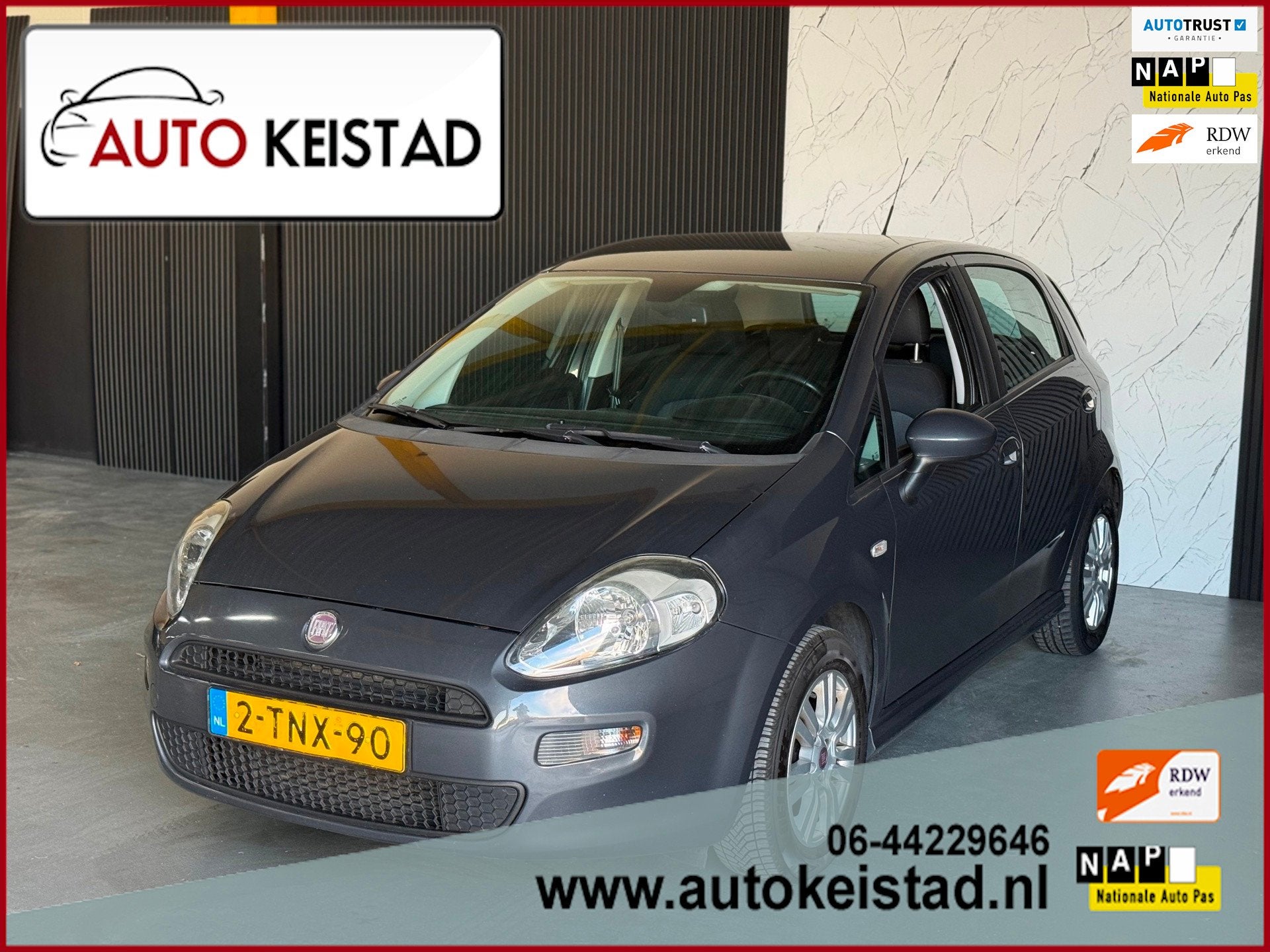 Fiat Punto Evo 0.9 TwinAir STREET 5-DEURS AIRCO/CRUISE/USB!, Auto's, Voorwielaandrijving, 101 pk, Gebruikt, Euro 6