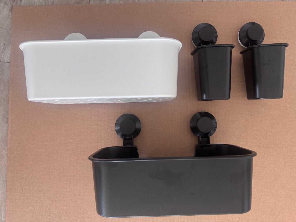 4 IKEA Tisken bakjes, Gebruikt, Overige kleuren, Overige typen, Ophalen