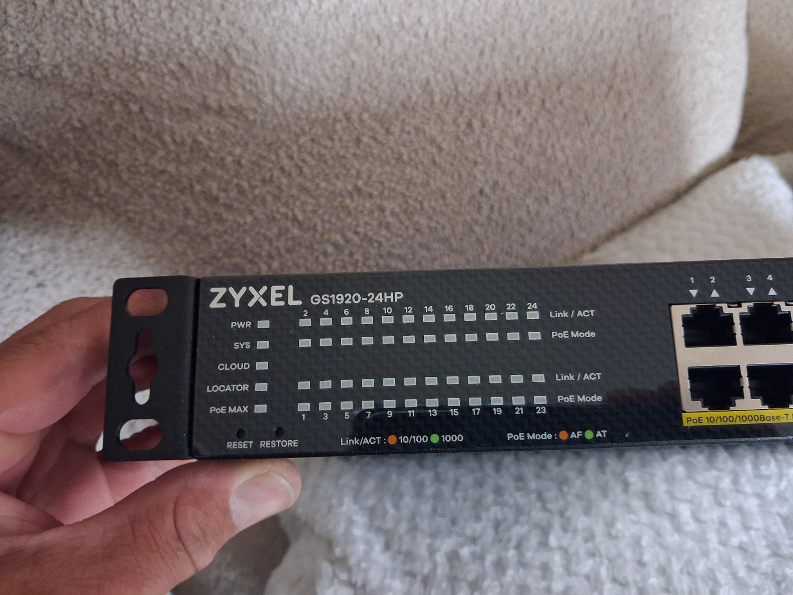 Zyxel GS1920-24HP switch met PoE en wifi punt, Ophalen of Verzenden