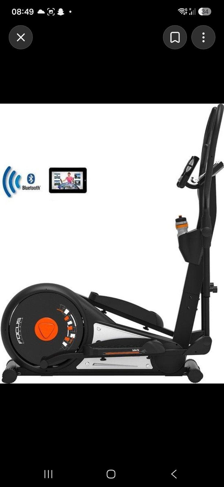 Foto 4 van Focus Fitness Fox 5 iPlus Crosstrainer – Zo goed als nieuw!