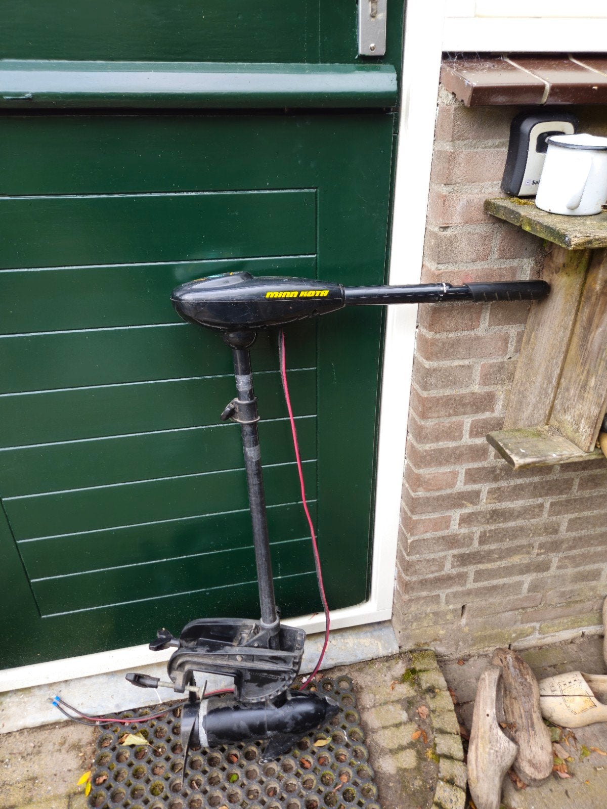 Minn Kota 30 LBS fluistermotor, Ophalen, Gebruikt