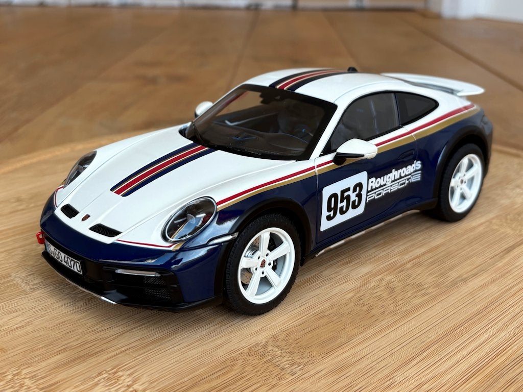 Porsche 911 992 Dakar Roughroads 1:18 Norev nieuwstaat ovp, Hobby en Vrije tijd, Modelauto's | 1:18, Ophalen of Verzenden, Nieuw