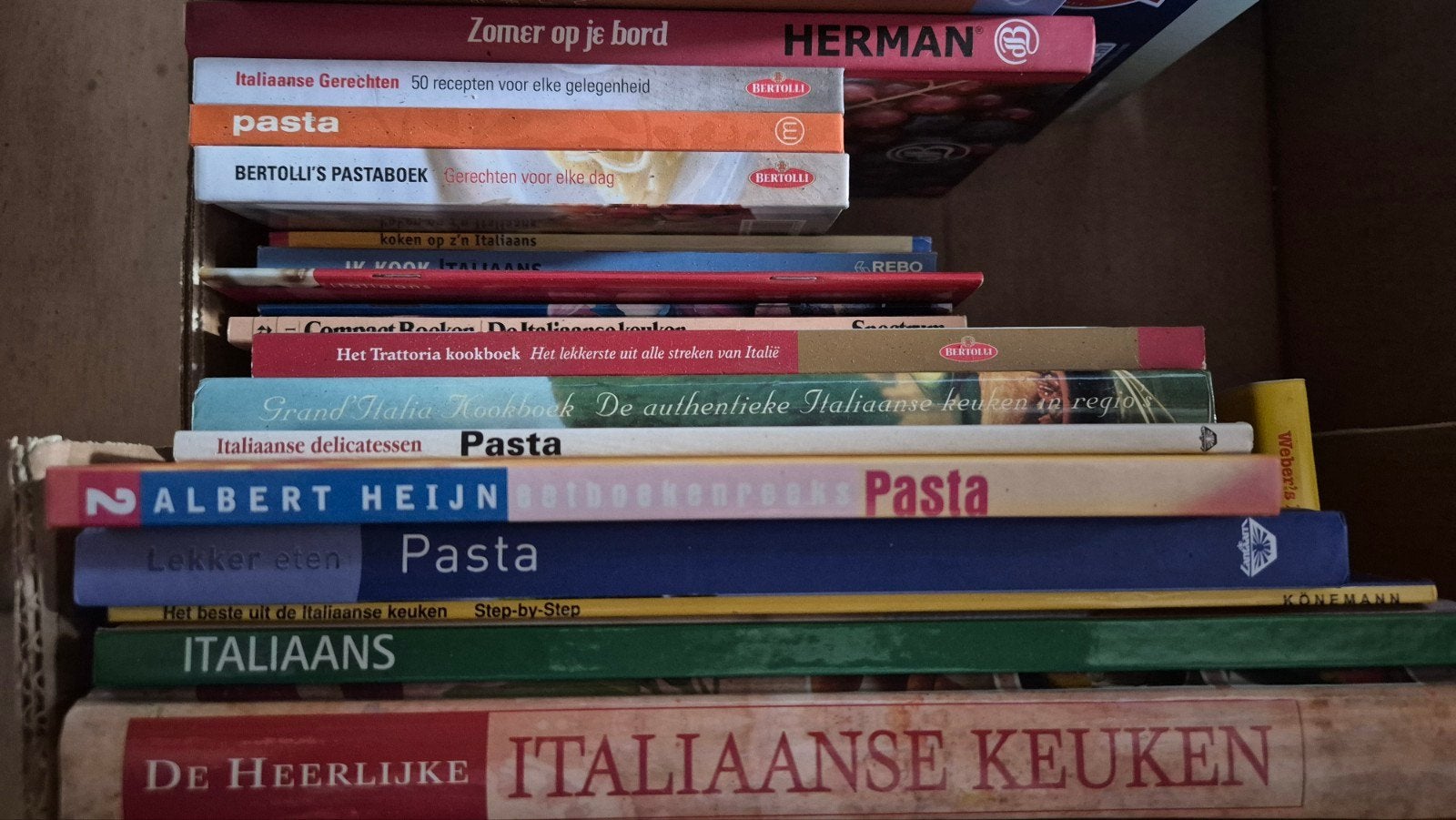 Kookboeken Italiaanse keuken, Ophalen of Verzenden, Gelezen