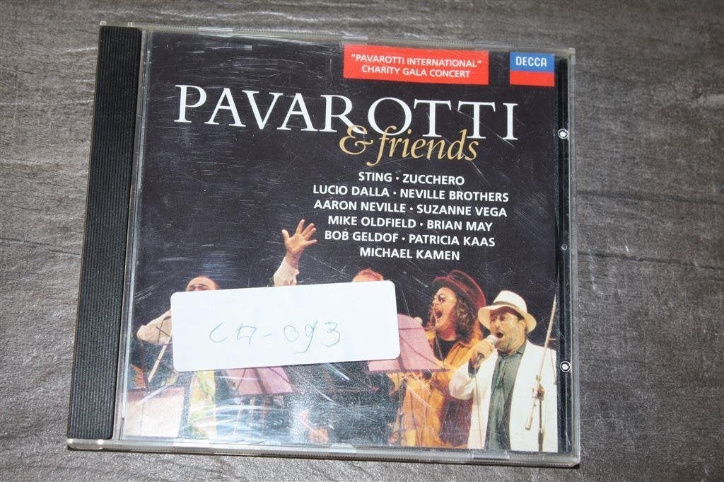 Luciano Pavarotti – Pavarotti & Friends - 1993, Inclusief boekje, Overige genres, Ophalen of Verzenden, Zo goed als nieuw