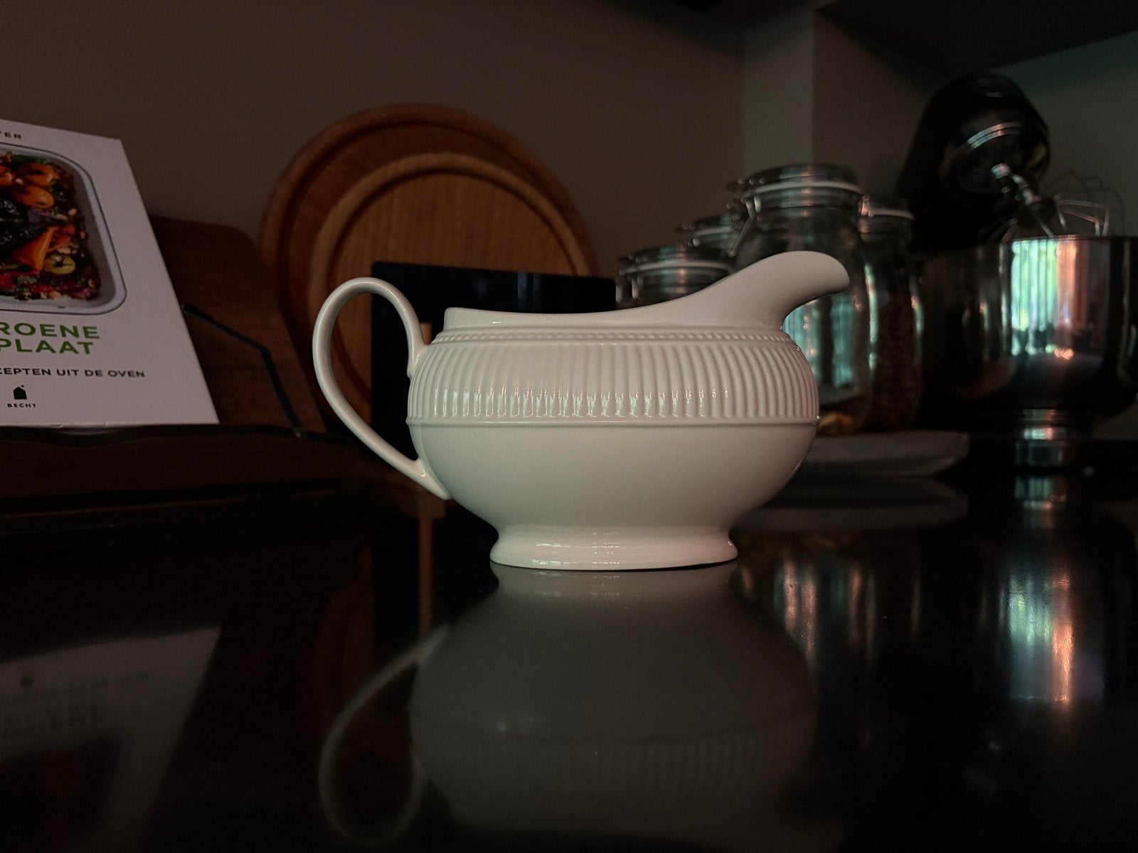 Sauskom Wedgewood Windsor, Huis en Inrichting, Keuken | Servies, Ophalen of Verzenden, Zo goed als nieuw, Porselein, Kom(men)