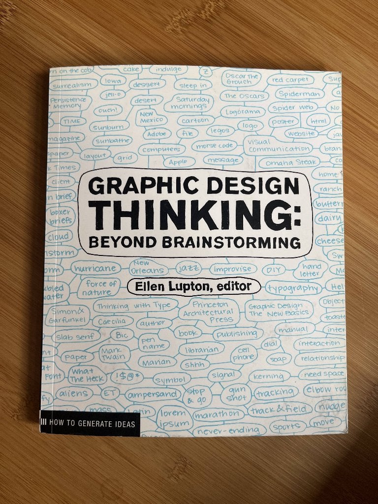 Graphic Design Thinking: beyond brainstorming, Boeken, Nieuw, Ophalen of Verzenden, Ellen Lupton, Overige onderwerpen