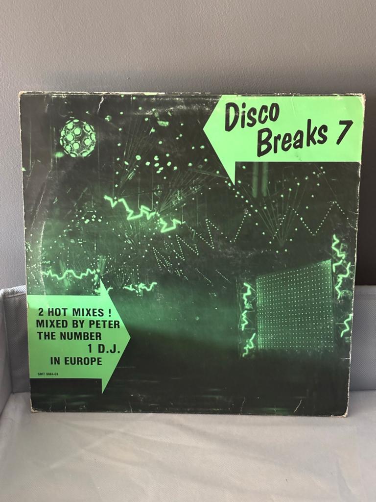 Zeldzame Disco Breaks 7(1984)Vinyl Mixed door Peter Slaghuis, Ophalen of Verzenden, Gebruikt, 12 inch, Disco