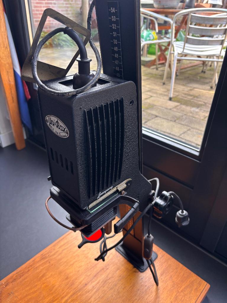 Antieke Liesegang 6x6 vergroter., Ophalen, Gebruikt, Doka-onderdelen