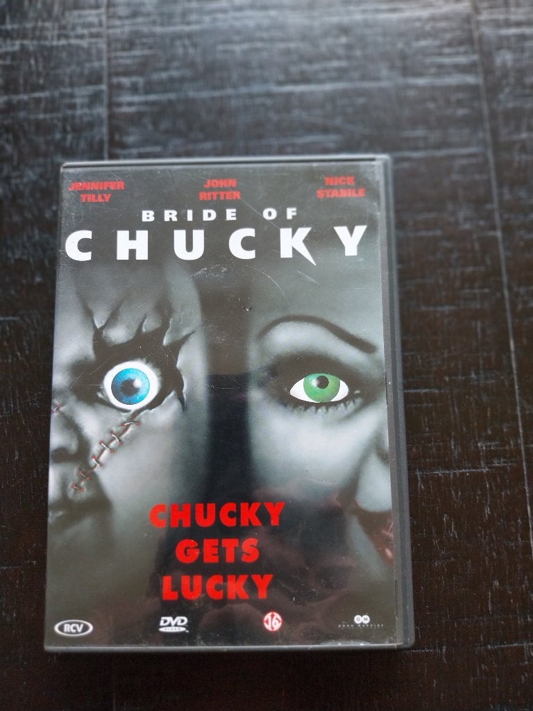 Bride of Chucky / Chucky Gets Lucky DVD, Cd's en Dvd's, Dvd's | Horror, Vanaf 16 jaar, Ophalen of Verzenden, Gebruikt, Engels