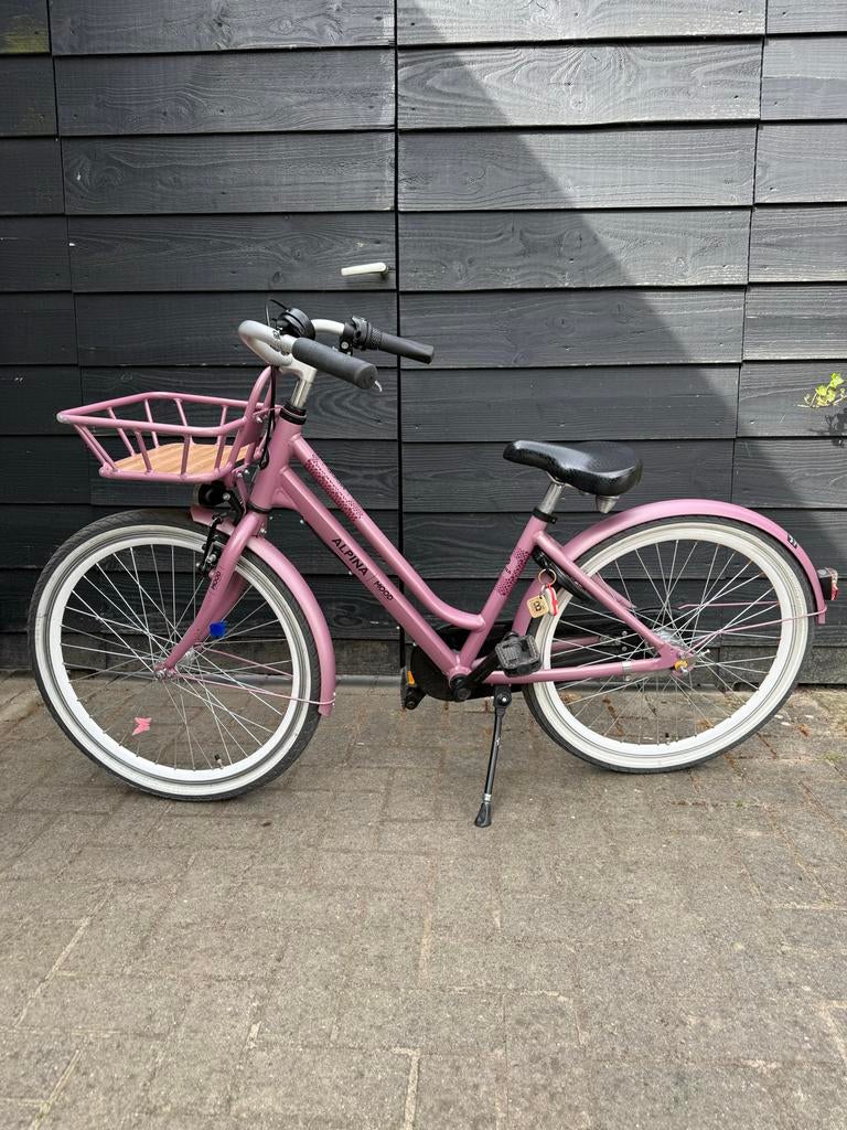 Alpina Mood Meisjesfiets 24 inch - Roze, Terugtraprem, Ophalen of Verzenden, Handrem, Gebruikt