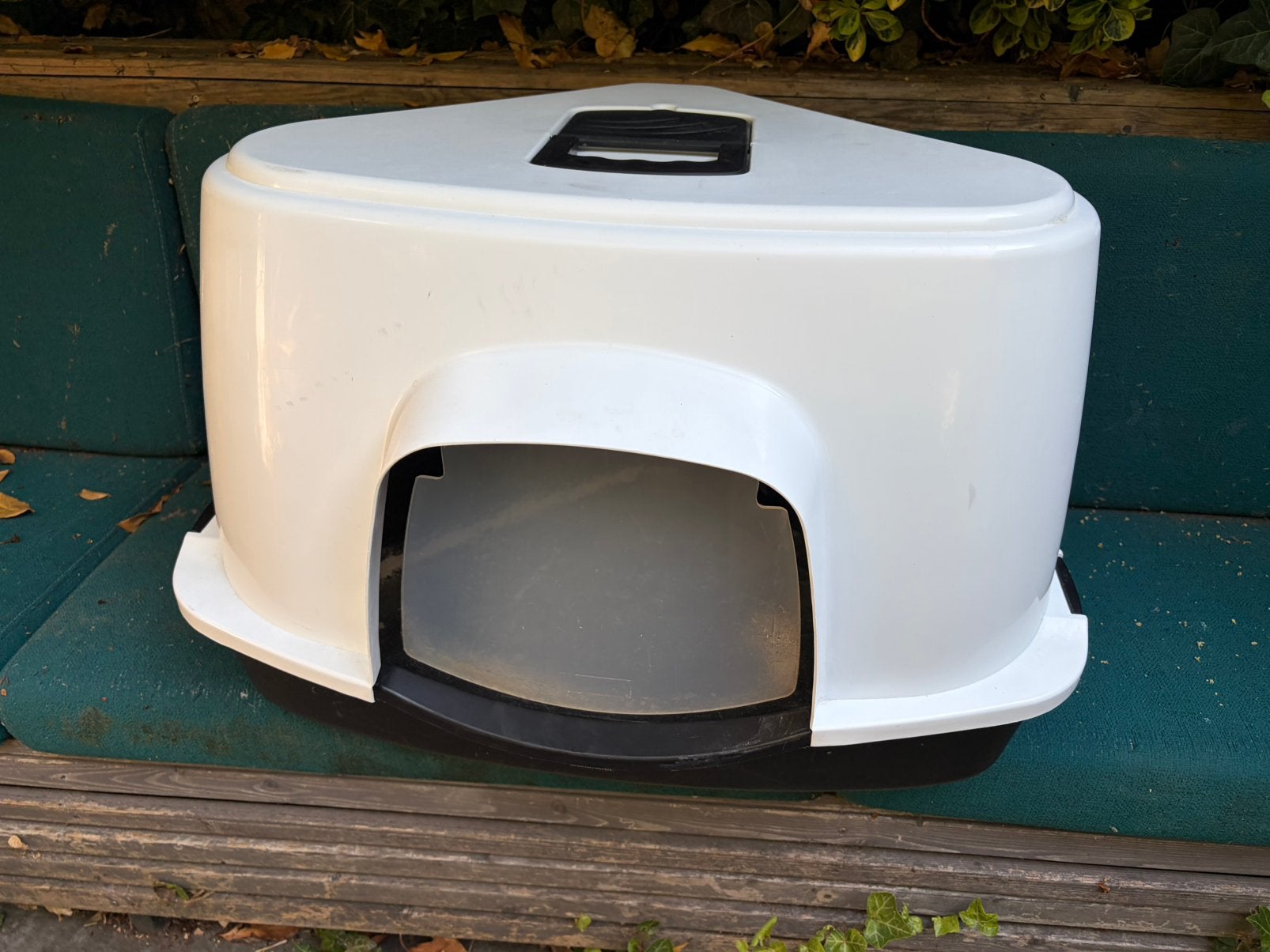 Ebi Eclipse hoek kattenbak, Ophalen, Gebruikt