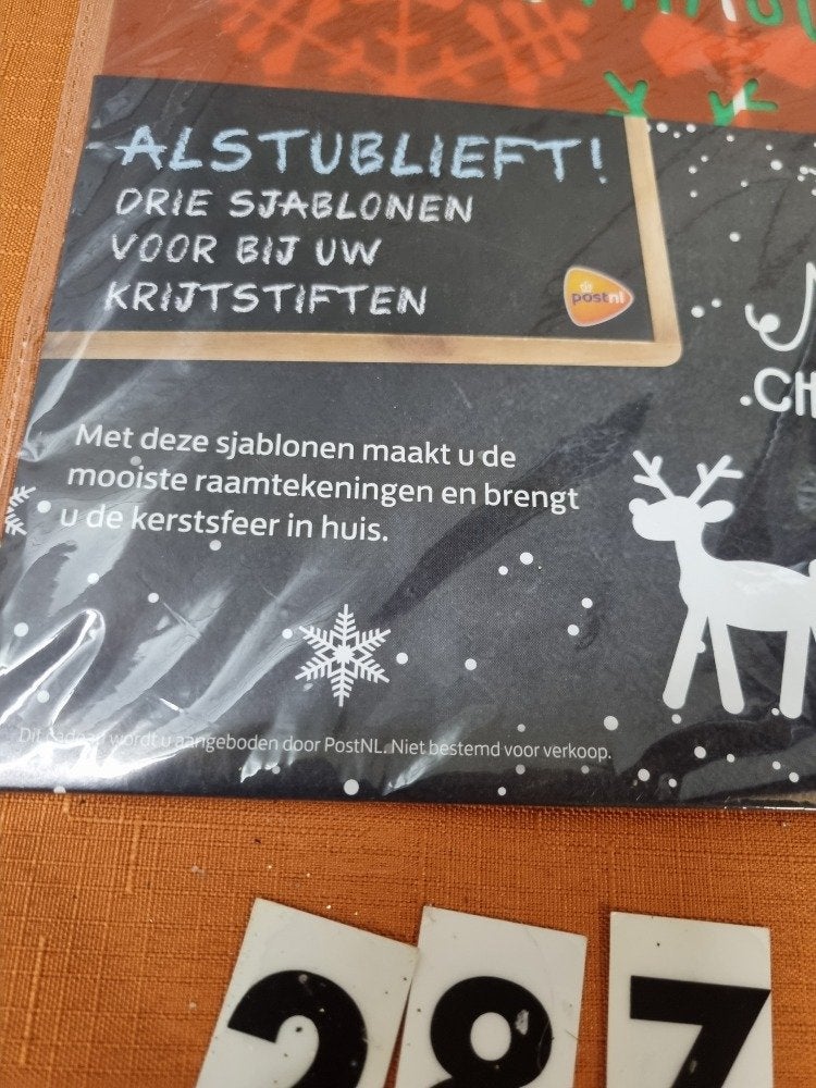 kerst sjablonen drie stuks [b287], Diversen, Ophalen of Verzenden, 'T Olde Gre-j, Info@toldegrej.nl, Endepoelstraat 20f Didam