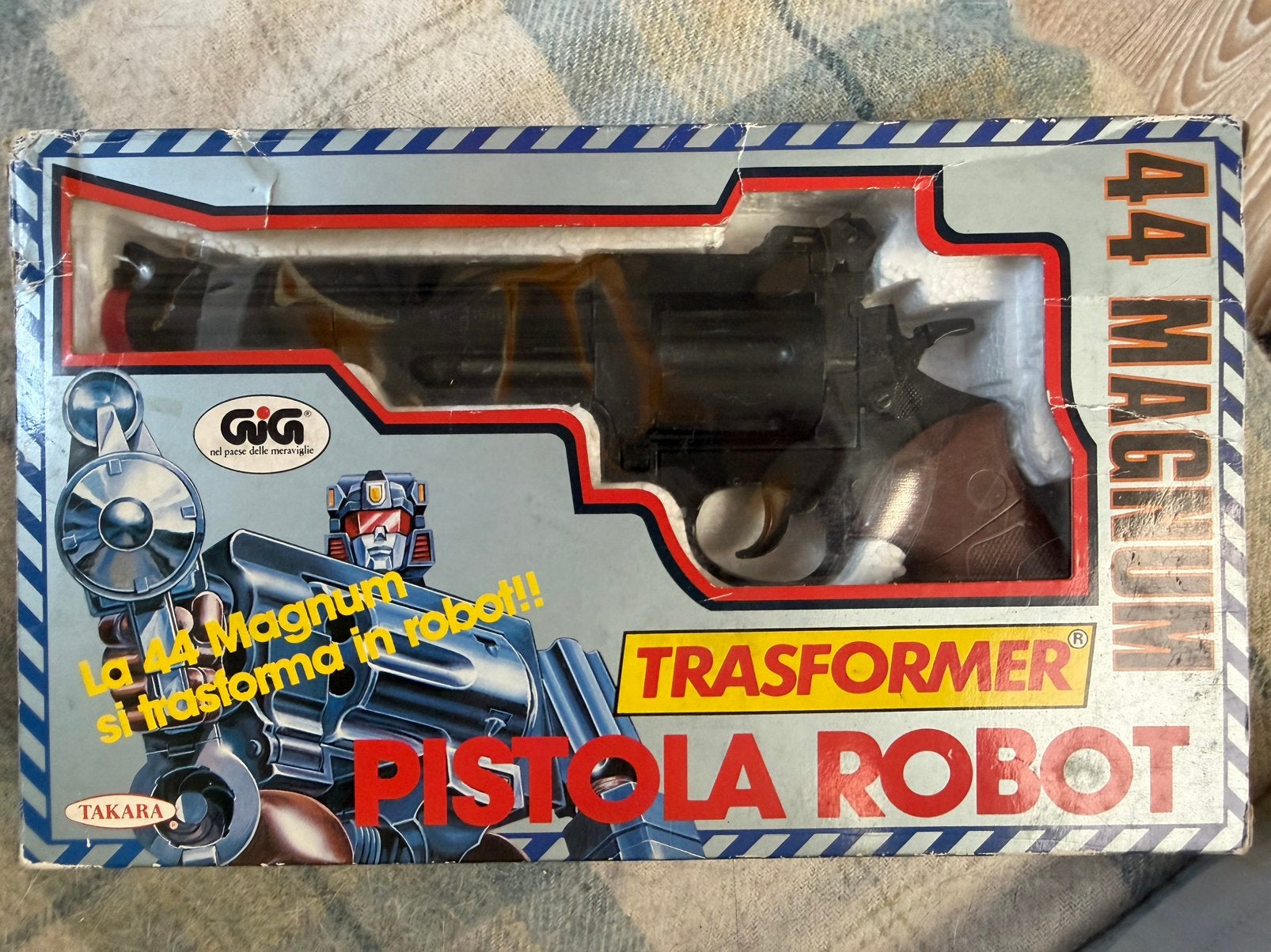 Transformers Gig Diaclone Trasformer Pistola Robot, Overige generaties, Ophalen of Verzenden, Gebruikt, Overige rassen