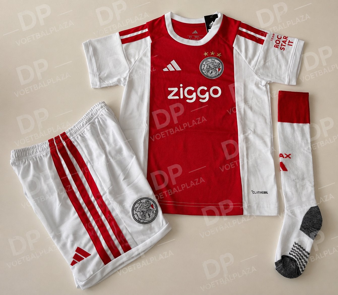 Voetbaltenue AJAX 26/27 - thuis, Sport en Fitness, Voetbal, Maat XS of kleiner, Ophalen of Verzenden, Nieuw, Set