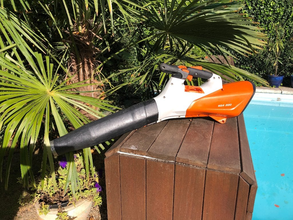 Stihl bladblazer BGA200 izgst, Ophalen, Gebruikt, Accu
